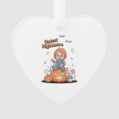 Niedlicher Albtraum Chucky Halloween Ornament (Vorderseite)