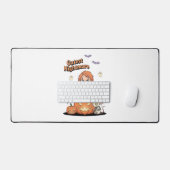 Niedlicher Albtraum Chucky Halloween Schreibtischunterlage (Tastatur & Maus)