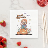 Niedlicher Albtraum Chucky Halloween Serviette (Beispiel)