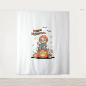 Niedlicher Albtraum Chucky Halloween Wandteppich (Vorderseite)
