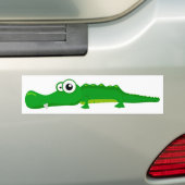 Niedlicher Alligator Autoaufkleber (Auf Auto)