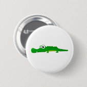 Niedlicher Alligator Button (Vorne & Hinten)