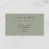 Niedlicher Alligator-Cartoon Hatching von Eggshell Visitenkarte (Rückseite)