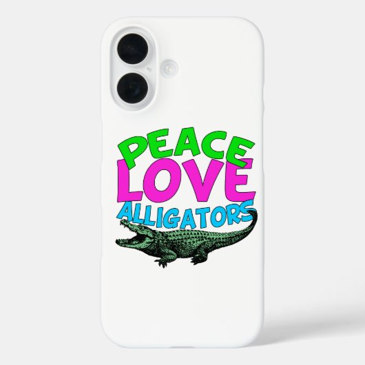 Niedlicher Alligator Case-Mate iPhone Hülle (Rückseite)