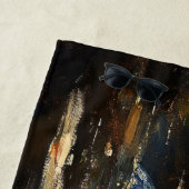 Niedlicher Alligator in der Florida Everglades Mal Strandtuch (Beispiel)