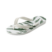 Niedlicher Alligator-Krokodil-Muster Kinderbadesandalen (Schrägansicht)