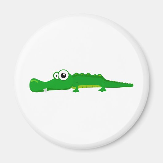 Niedlicher Alligator Magnet (Vorne)