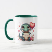 Niedlicher Alligator Tasse (Links)