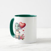 Niedlicher Alligator Tasse (Vorderseite Links)