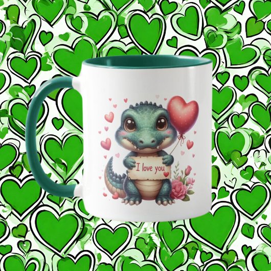 Niedlicher Alligator Tasse