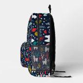 Niedlicher Alpaca-Backpack Bedruckter Rucksack (Rechts)