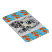 Niedlicher Alpacca Lama Magnet (Rechte Seite)