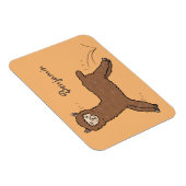 Niedlicher Alpaka-Cartoon Magnet (Rechte Seite)