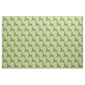 Niedlicher Alpaka-Cartoon Stoff (Fat Quarter (45,7 x 55,9 cm))