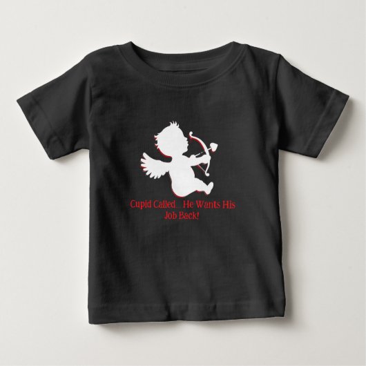 Niedlicher als Cupid Baby T-shirt (Vorderseite)
