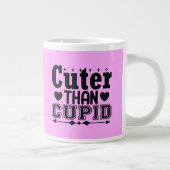 Niedlicher als Cupid Jumbo-Tasse (Rechts)