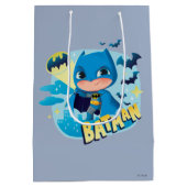 Niedlicher als Niedlich Batman Mittlere Geschenktüte (Rückseite)