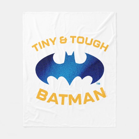 Niedlicher als Niedlich Tiny & Tough Batman Fleecedecke (Vorderseite)