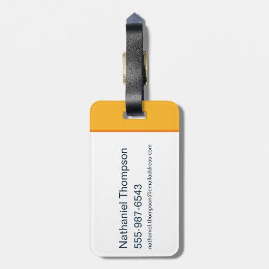 Niedlicher als Niedlich Tiny & Tough Batman Gepäckanhänger (Rückseite vertikal)