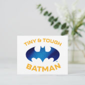 Niedlicher als Niedlich Tiny & Tough Batman Postkarte (Stehend Vorderseite)