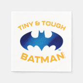 Niedlicher als Niedlich Tiny & Tough Batman Serviette (Vorderseite)