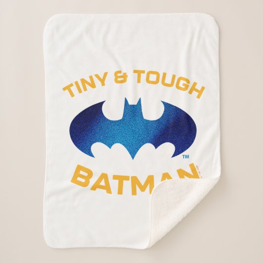 Niedlicher als Niedlich Tiny & Tough Batman Sherpadecke (Vorderseite)
