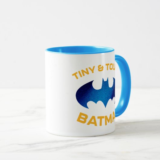 Niedlicher als Niedlich Tiny & Tough Batman Tasse (VorderseiteRechts)