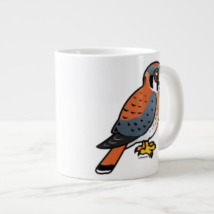 Niedlicher amerikanischer Kestrel Jumbo-Tasse