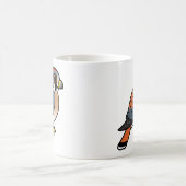 Niedlicher amerikanischer Kestrel Kaffeetasse (Mittel)