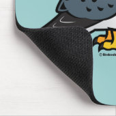 Niedlicher amerikanischer Kestrel Mousepad (Ecke)