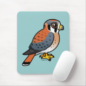Niedlicher amerikanischer Kestrel Mousepad (Mit Mouse)