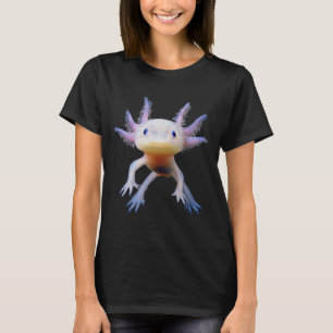 Niedlicher Amphibienfisch Axolotl T-Shirt