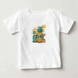 Niedlicher Ananas Baby Bodysuit - Tropical Summer Baby T-shirt