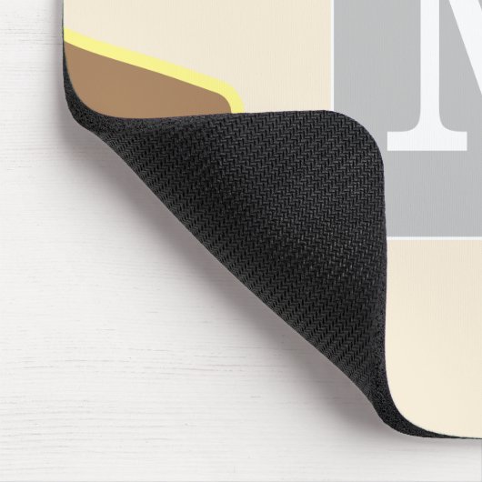 Niedlicher Anfangsfarbblock Multicolor Rosa Lila Mousepad (Ecke)