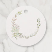 Niedlicher Angel Baby-Taufe Geschenkanhänger (Rückseite)