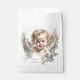 Niedlicher Angel Baby-Taufe Geschenktütchen