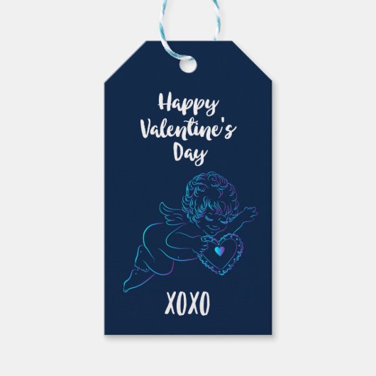 Niedlicher Angel Cherub am Lago Maggiore Geschenkanhänger (Vorderseite)