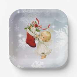 Niedlicher Angel & Kitty Cat Paper Teller