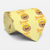 Niedlicher Angel Krawatte (Gerollt)