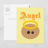 Niedlicher Angel Postkarte (Vorne/Hinten)