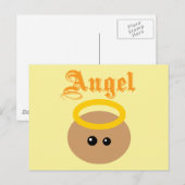 Niedlicher Angel Postkarte (Vorne/Hinten)