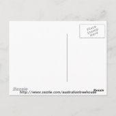 Niedlicher Angriff! Postkarte (Rückseite)