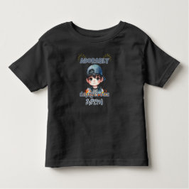Niedlicher Anime Boy erstaunlich gefährlich Kleinkind T-shirt
