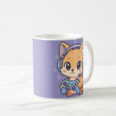 Niedlicher Anime-Kaffee-Cup für Gamer & Gift-Liebh Kaffeetasse (VorderseiteRechts)