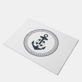 Niedlicher Anker Fußmatte (Schrägansicht)