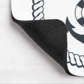Niedlicher Anker Mousepad (Ecke)