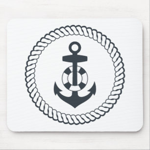 Niedlicher Anker Mousepad