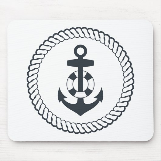 Niedlicher Anker Mousepad (Vorne)