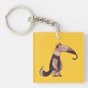 Niedlicher Anteater Schlüsselanhänger