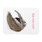 Niedlicher Anteater- und Baby-Magnet "Beste Mama a Magnet (Horizontal)